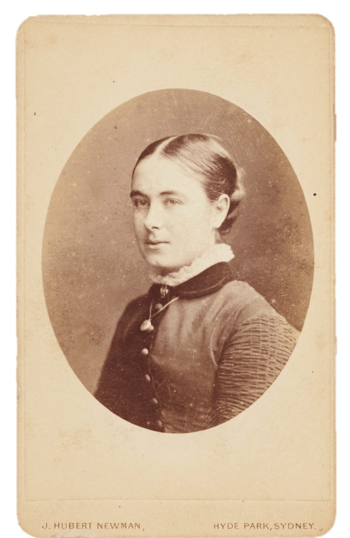 Portrait of unidentified female member of the Ardill family. Parramatta. Old Parramatta. Old Parramattan.