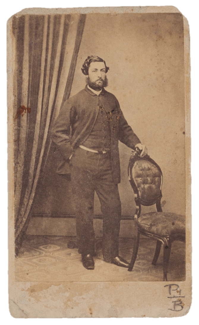 "William Henry Best / born 1838 - educated at the King's School /  taken before he went to the Gulf in 1860," Parramatta. Old Parramatta. Old Parramattan.