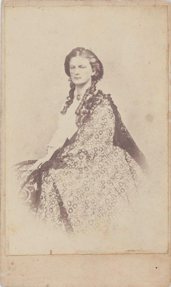 Emily Cornelia Hack. Miss Hanks, nineteenth-century Parramatta. 1860s. Old Parramatta. Old Parramattan. Carte-de-visite. Burgin.