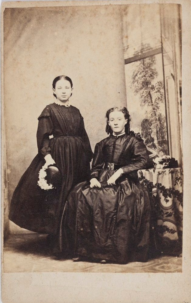 Unidentified children, nineteenth-century Parramatta. 1860s. Old Parramatta. Old Parramattan. carte-de-visite