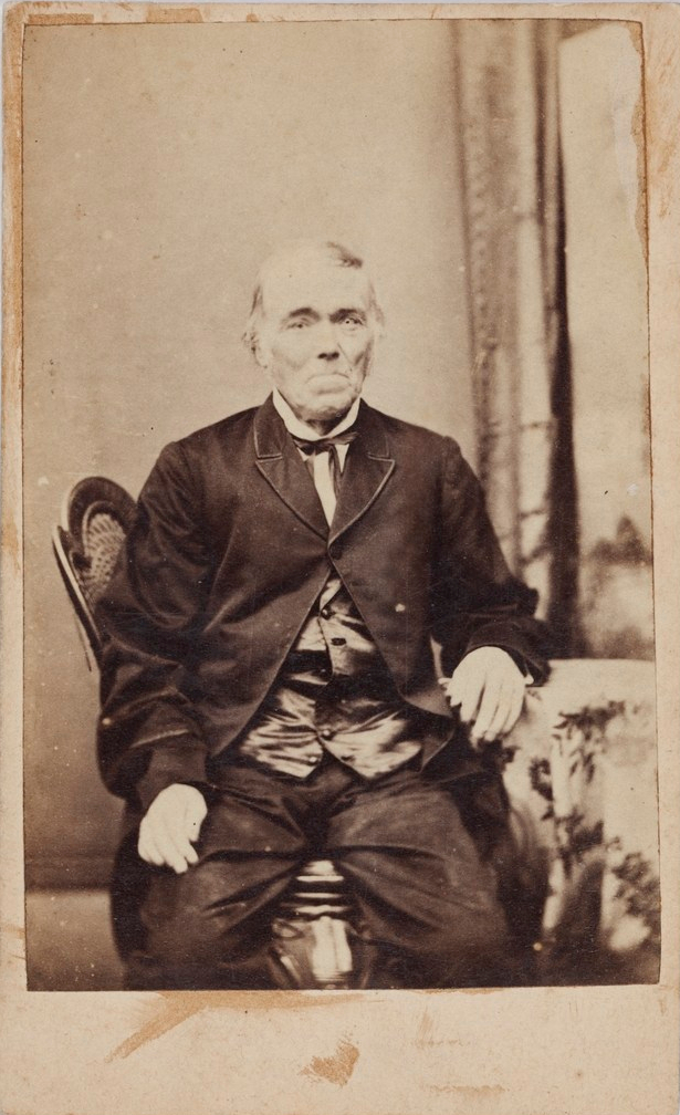 Unidentified male, nineteenth-century Parramatta. 1860s. Old Parramatta. Old Parramattan. Carte de visite. Burgin.