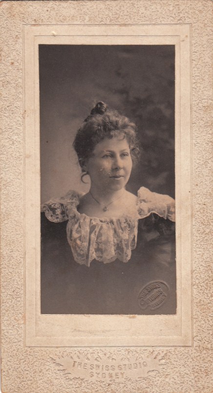 Louisa "Louie" Harper (nee Louisa Coates), daughter of George Coates and Mary Coates. This photo is from the personal collection of Marion Moran and used here with permission.