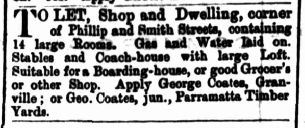 “Advertising,” The Cumberland Mercury (Parramatta, NSW: 1875 – 1895), Saturday 1 December 1883, p. 5